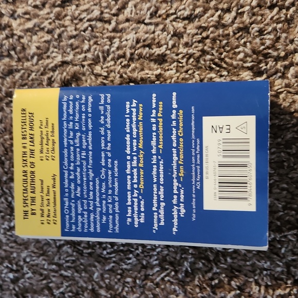 3/$10  James Patterson - When The Wind Blows - Picture 2 of 2